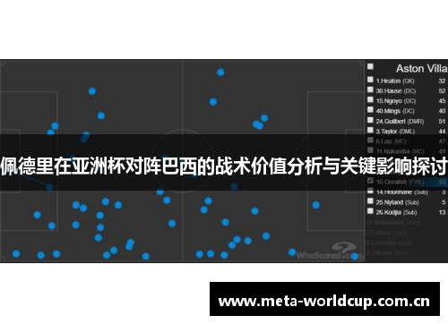 佩德里在亚洲杯对阵巴西的战术价值分析与关键影响探讨 佩德里在亚洲杯对阵巴西的战术价值分析与关键影响探讨